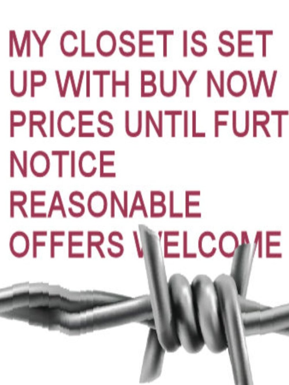PRICES SET FOR SALE
